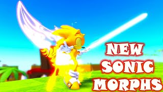 FIND the SONIC MORPHS X *How to get ALL 4 NEW Sonic Morphs* FIREFLY HEXEL POWER! Roblox
