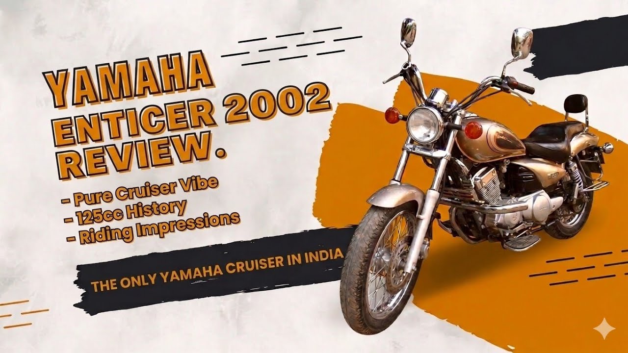 Yamaha Enticer 125cc | 2002 Classic Cruiser | OVERVIEW - YouTube