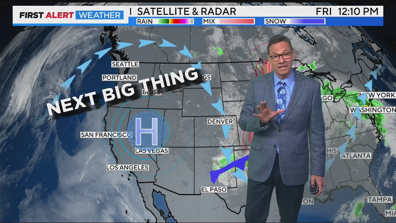 Cool Friday before prolonged warming trend - YouTube
