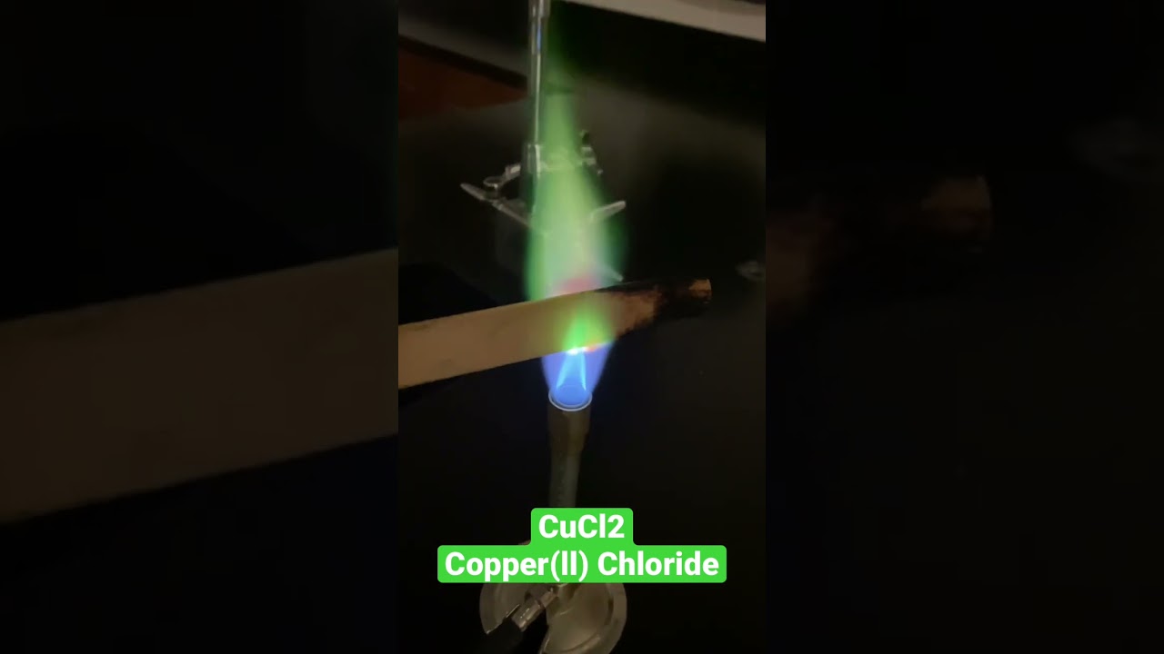 Copper Ii Chloride Flame Test