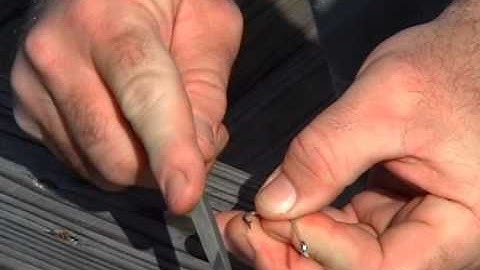 The Best, Quickest Way To Sharpening A Hook: Bob McNally