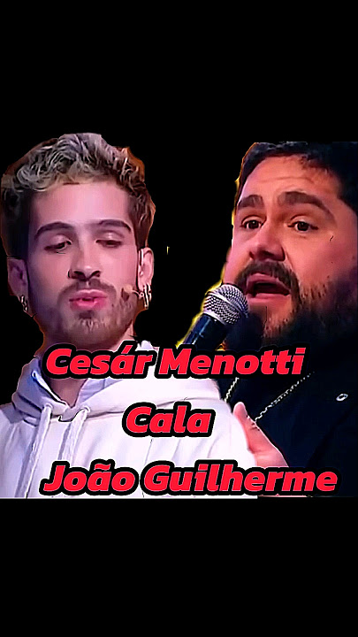 César Menotti defende irmão de João Guilherme - Anderson Oliveira #shorts #andersonoliveiragm