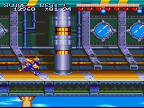 Sparkster — Gameplay video