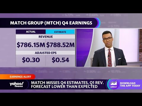 Match stock sinks after q4 earnings miss