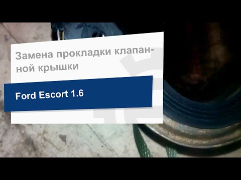 Замена прокладки клапанной крышки Auto Parts 480-1003060BA на Ford Escort 1,6