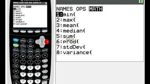 TI 84 - Finding the Mean and Standard Deviation of a Frequency Distribution