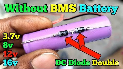 Lithium Battery Without BMS || 3.7v 8v 12v 16v li-ion Battery || Electronics Verma