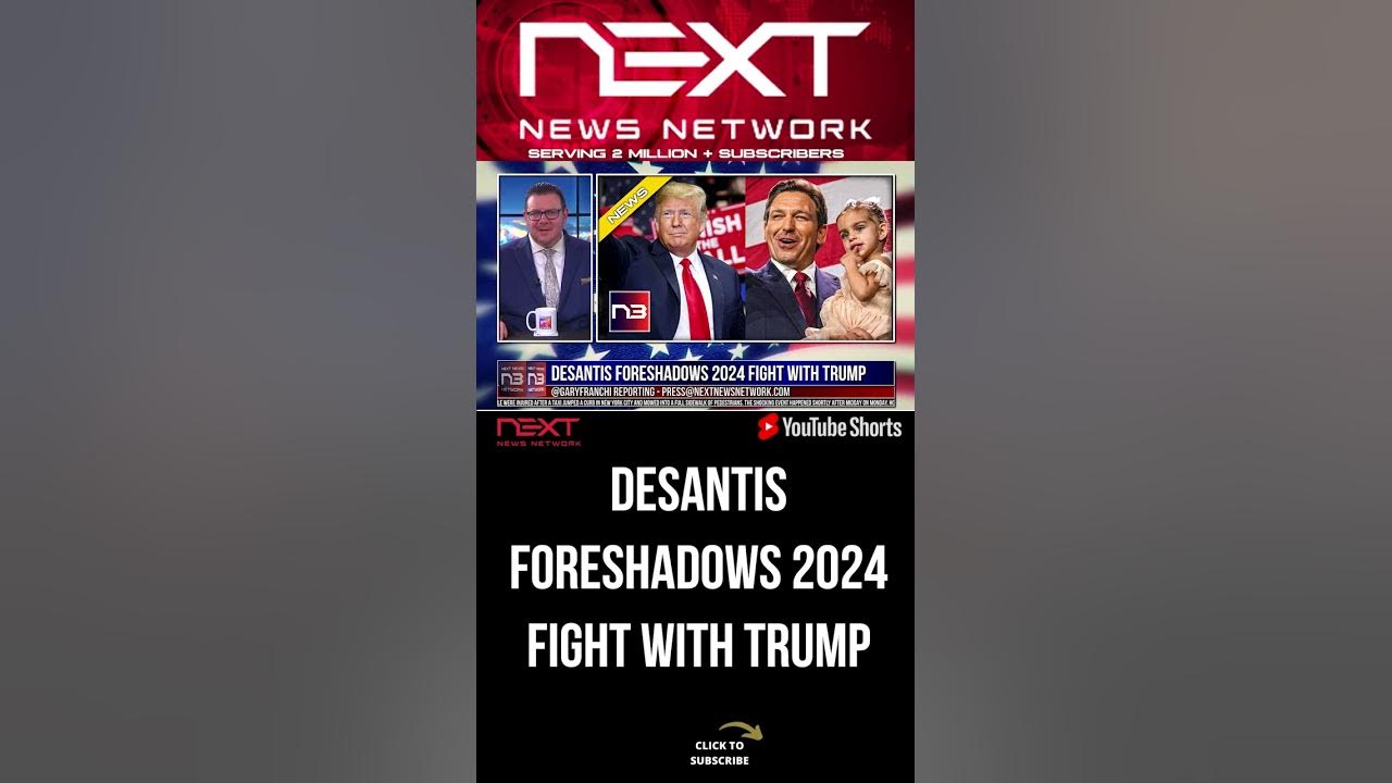 DeSantis Foreshadows 2024 Fight With Trump shorts YouTube