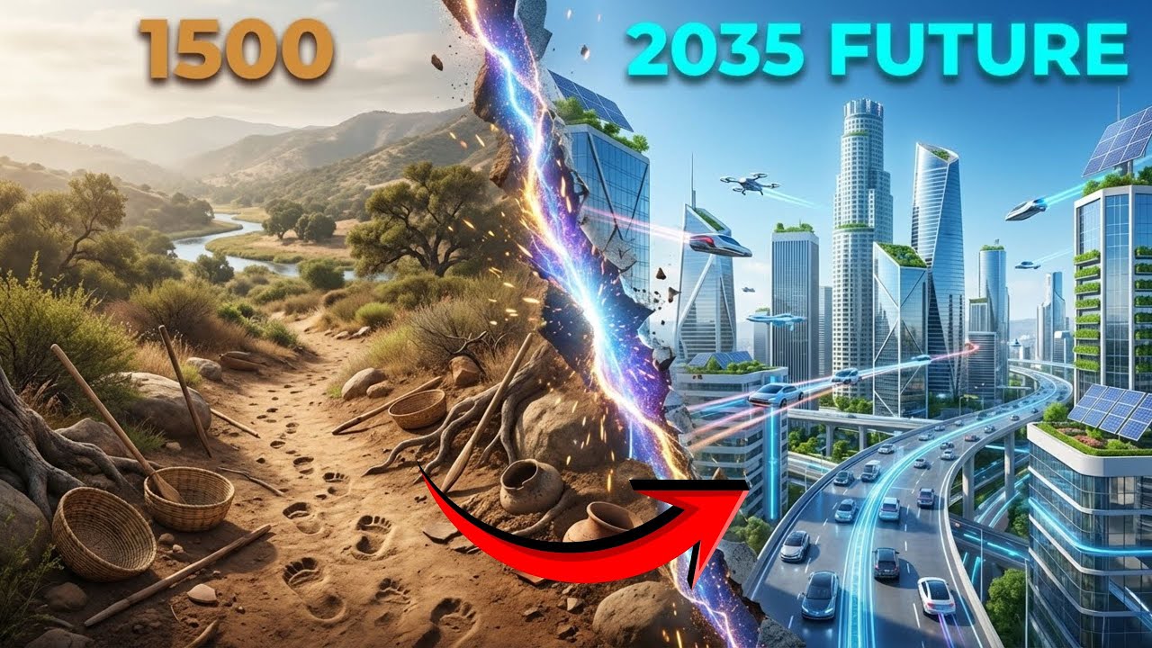 Evolution of Los Angeles (1500–2035) | From Indigenous Pathways to Futuristic City