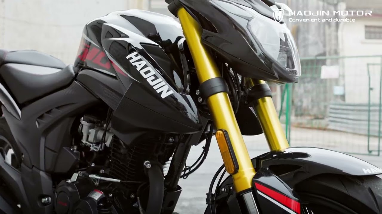 2024 Haojin Motor HJ-200 EVO Motorcycle Racing Demonstration