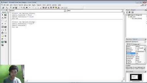 tutorial merubah teks menggunakan vb6 0
