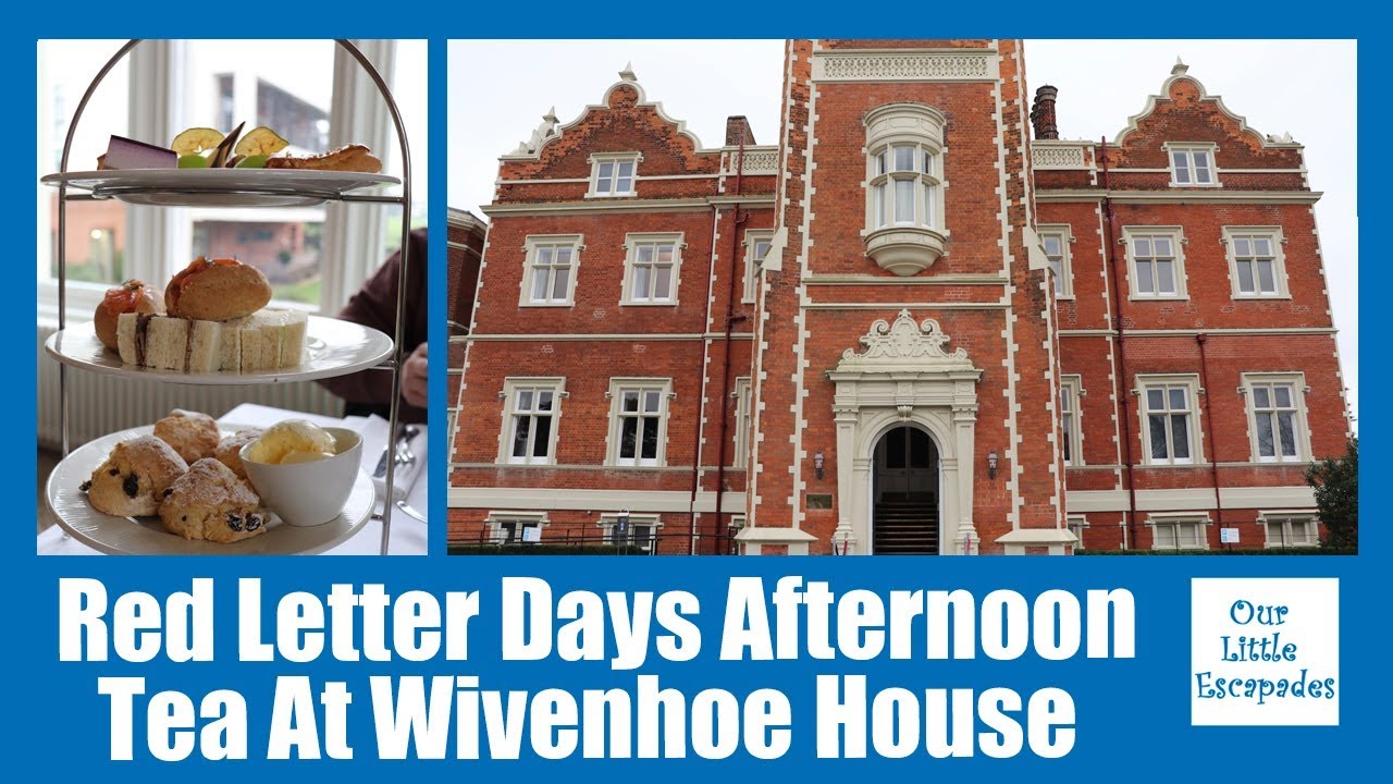 Red Letter Days Afternoon Tea At Wivenhoe House A Valentines Day
