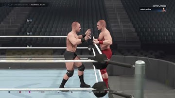 WWE 2K23 create a superstar creating brand new wrestler called robert outlaw wrestler