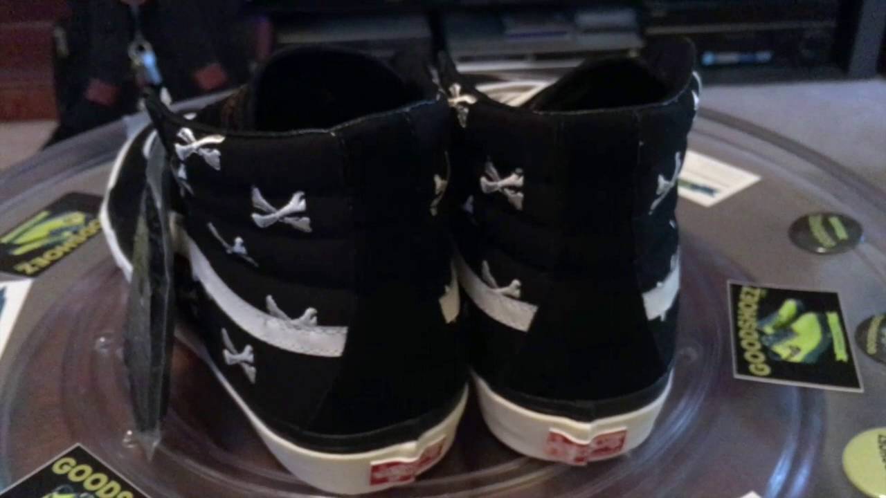 Vans Vault x wtaps OG Sk8-Hi LX (wtaps) - Bones / Black / White 