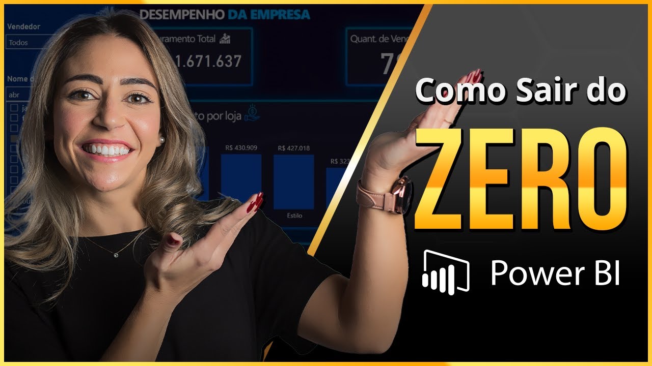 Como sair do ZERO no Power BI (e Criar um DASHBOARD Incrível) - Passo a ...