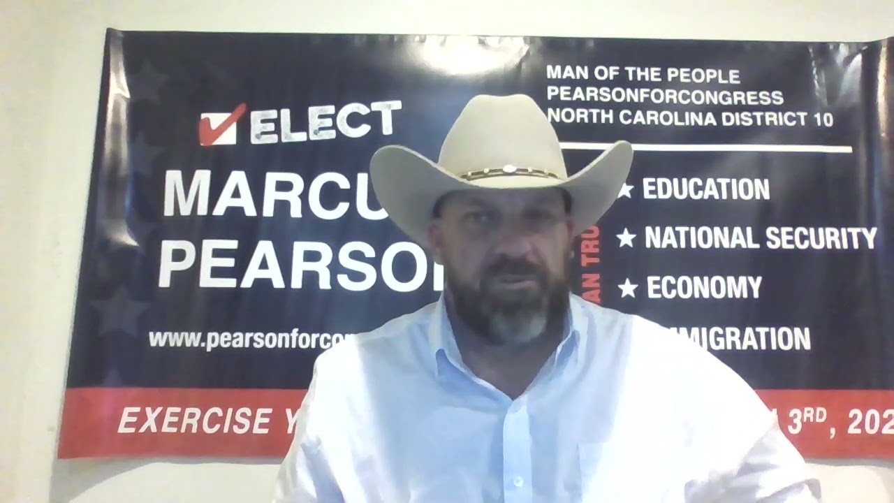 Marcus Pearson official campaign announcement for the NC-10 seat for the House of Representees