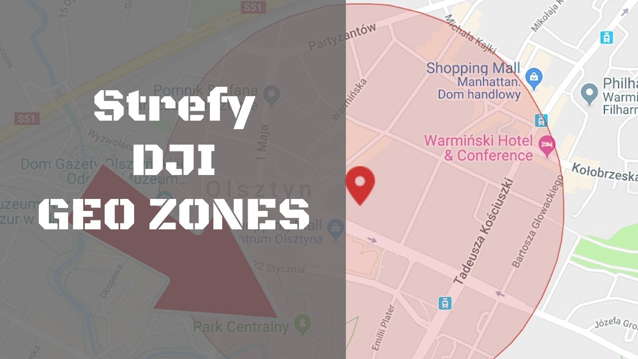 Strefy DJI GEO ZONES YouTube
