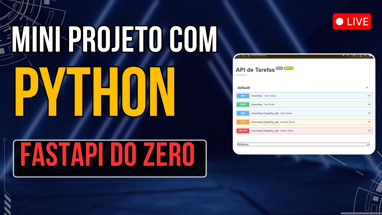 FastAPI do ZERO: Criando uma API REST com CRUD Completo (Python para ...