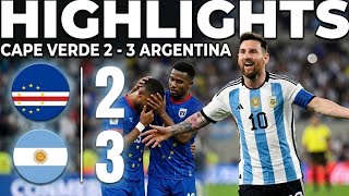 ARGENTINA vs CAPE VERDE (3 - 2) | Full Match Highlights and Goals | FIFA World Cup 2026 |