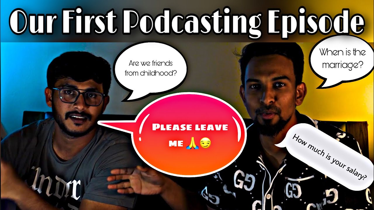 Who are we❓  | Our 1st Podcast Session 🎙️ | Answering all your Insta questions 🙋🏻‍♂️