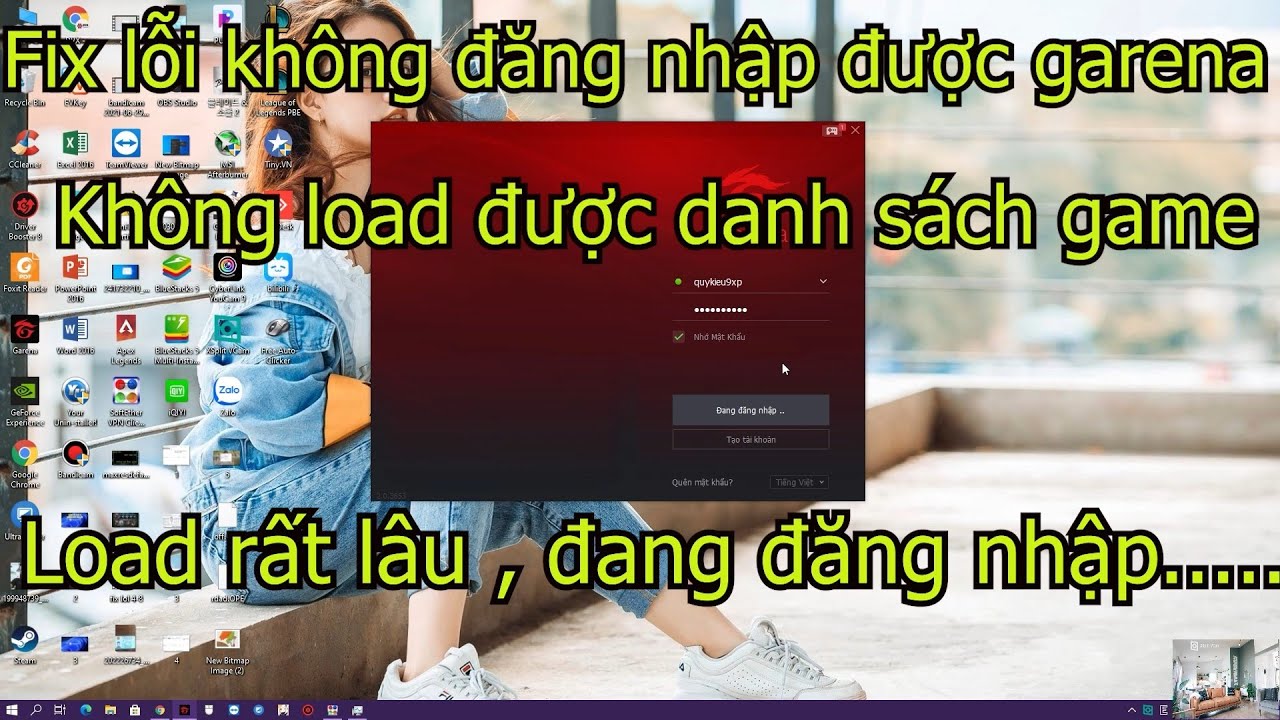 Cách fix lỗi không đăng nhập được Garena mới nhất... - youtube