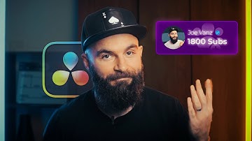 Create AMAZING Kallaway Style Intro Cards in Davinci Resolve!