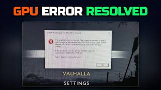 Fix GPU Error Code 43 Graphics Card Not Working in Device Manager