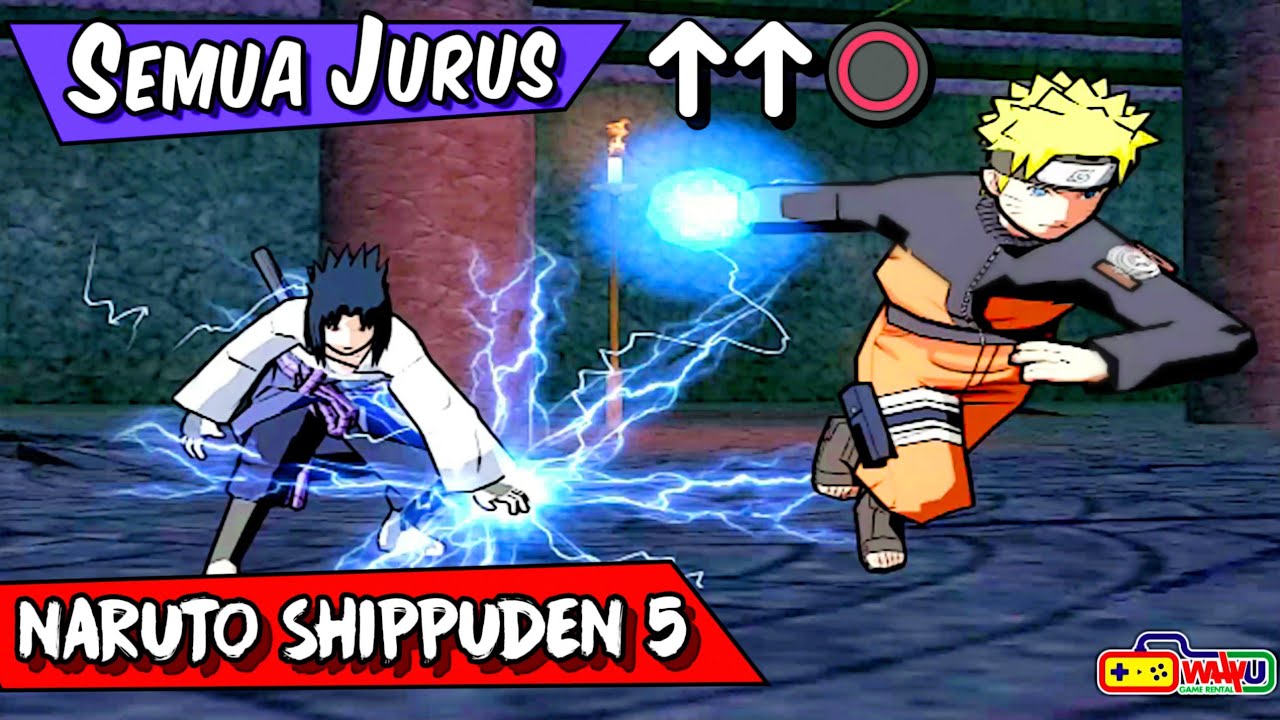 Jurus Atas Atas O Semua Karakter Naruto Ultimate Ninja 5 Ps2 Youtube