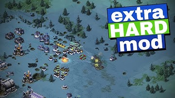 Red Alert 2 | Extra Hard Mod | Walls have been built vs Brutal Ai