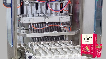 Automatic Liquid Stick Bag Packing Counting And Boxing Machine