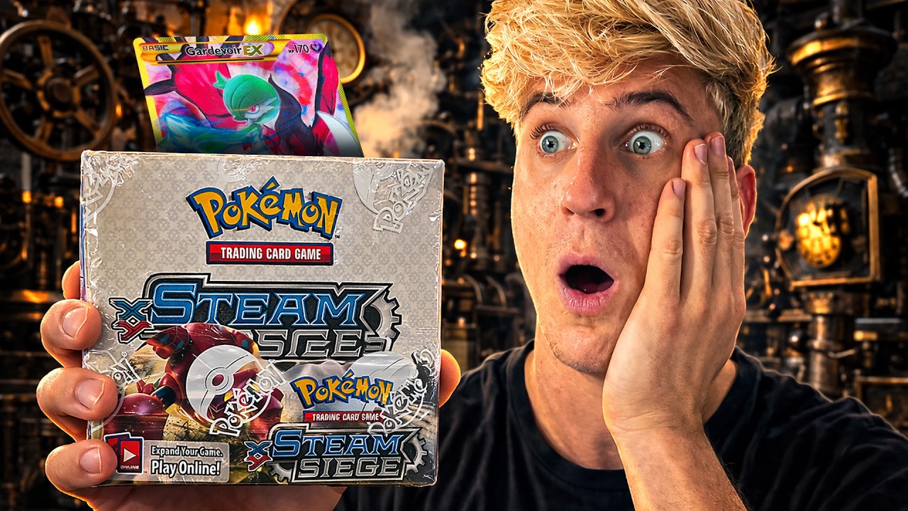 Opening a $1,200 Steam Siege Booster Box...
