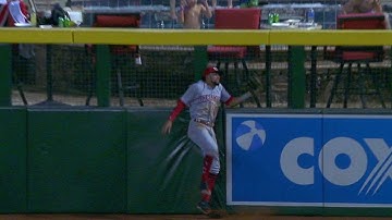 CIN@ARI: Hamilton races for a key running catch