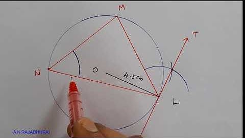CLASS:10 | Construction of a tangent to a circle | Ex:4.4 |Q.No:12 |  MATHS LIGHT - A K Rajadhurai