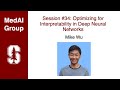 MedAI #34: Optimizing for Interpretability in Deep Neural Networks | Mike Wu