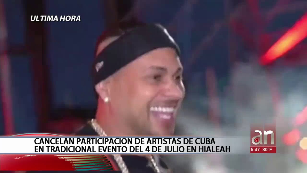 entretenimiento en puerto rico Hialeah cancela concierto de los cantantes cubanos Jacob Forever y El Micha