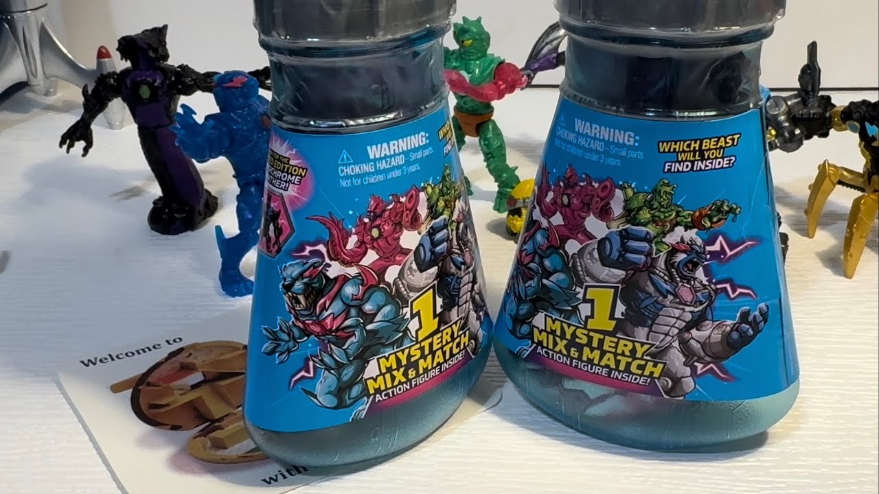 Opening 2 Mr Beast Lab Hybrid Single Packs from Amazon - YouTube