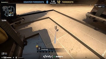 CS:GO - Plant in the smoke IDIOT... v4 ninja defuse...