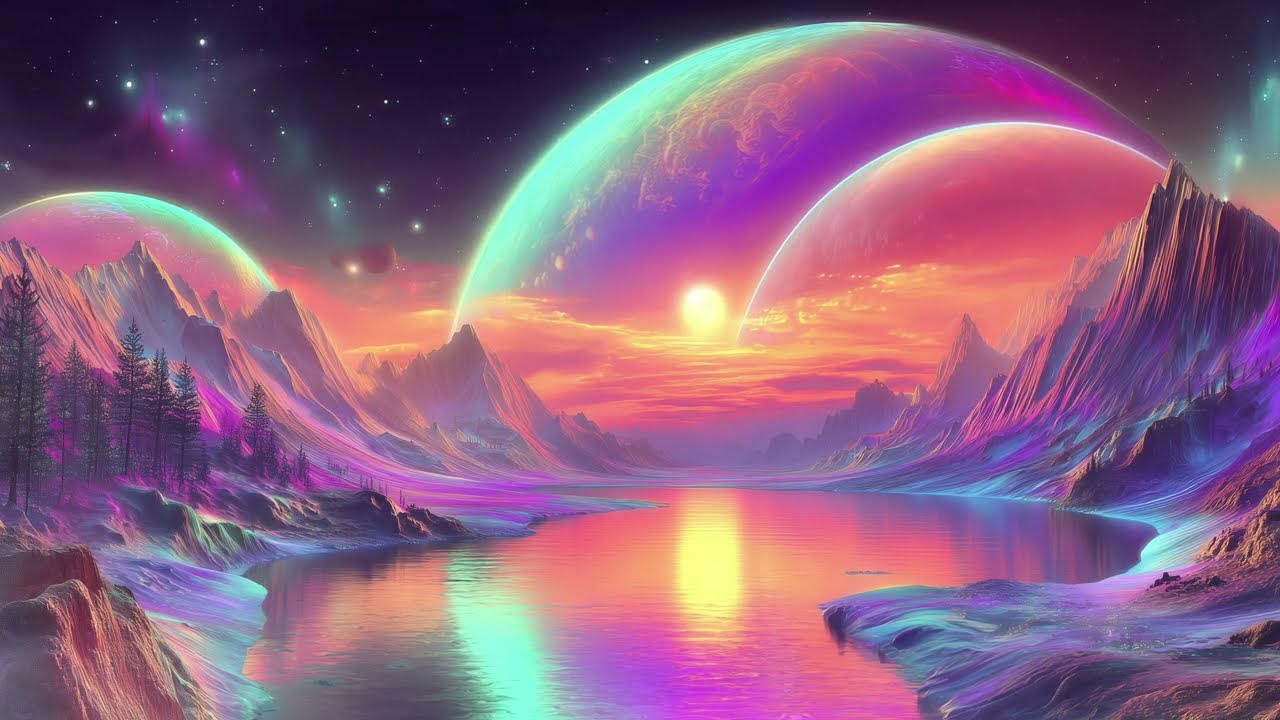 Fantasy Sci-Fi Music for Relaxation | Epic Ambient Realms & Cosmic Landscapes #bgm #study #fantasy
