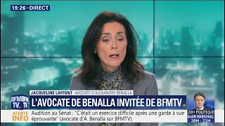 Alexandre Benalla auditionné au Sénat: son avocate estime que "c'était un exercice difficile"