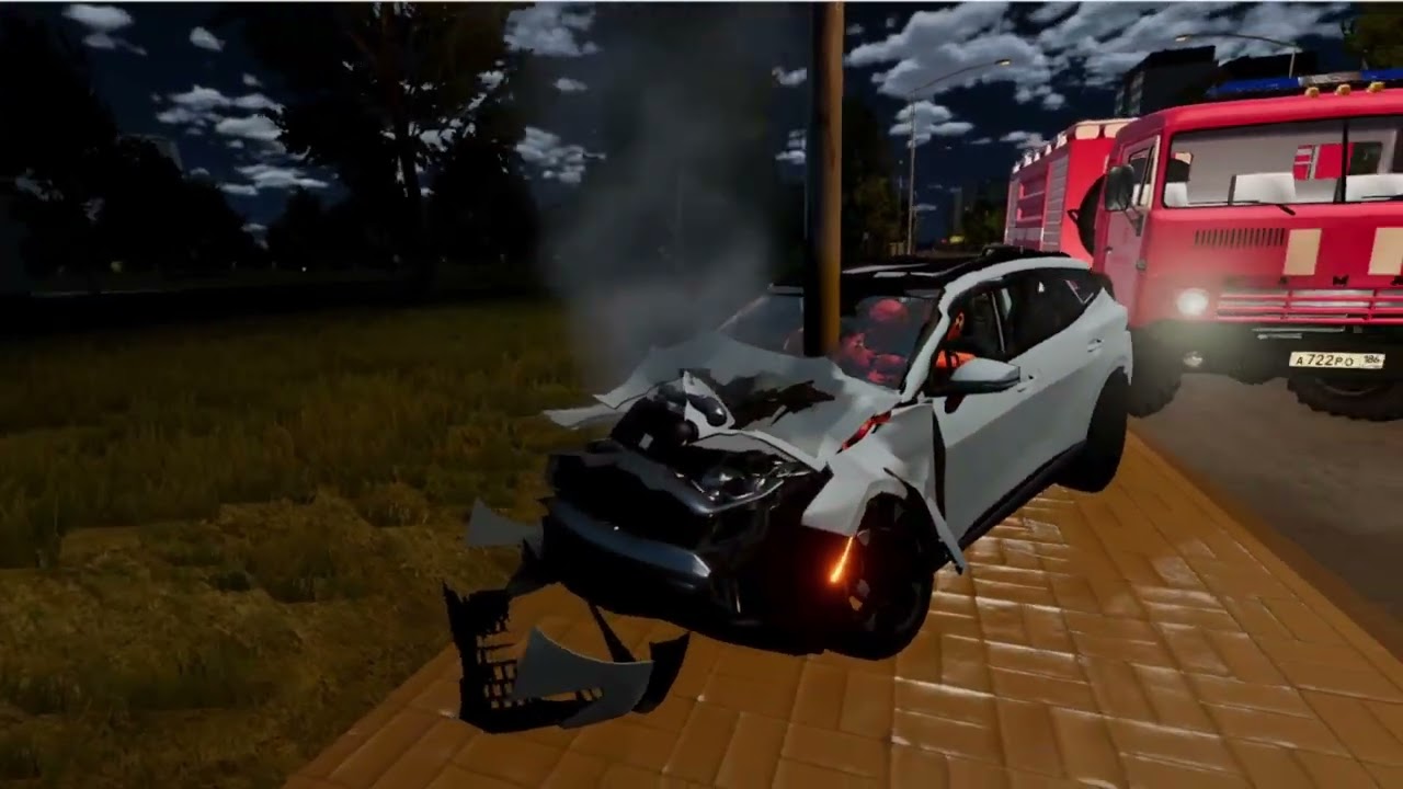 Аварии на Реальных Событиях #8 (BeamNG Drive) 