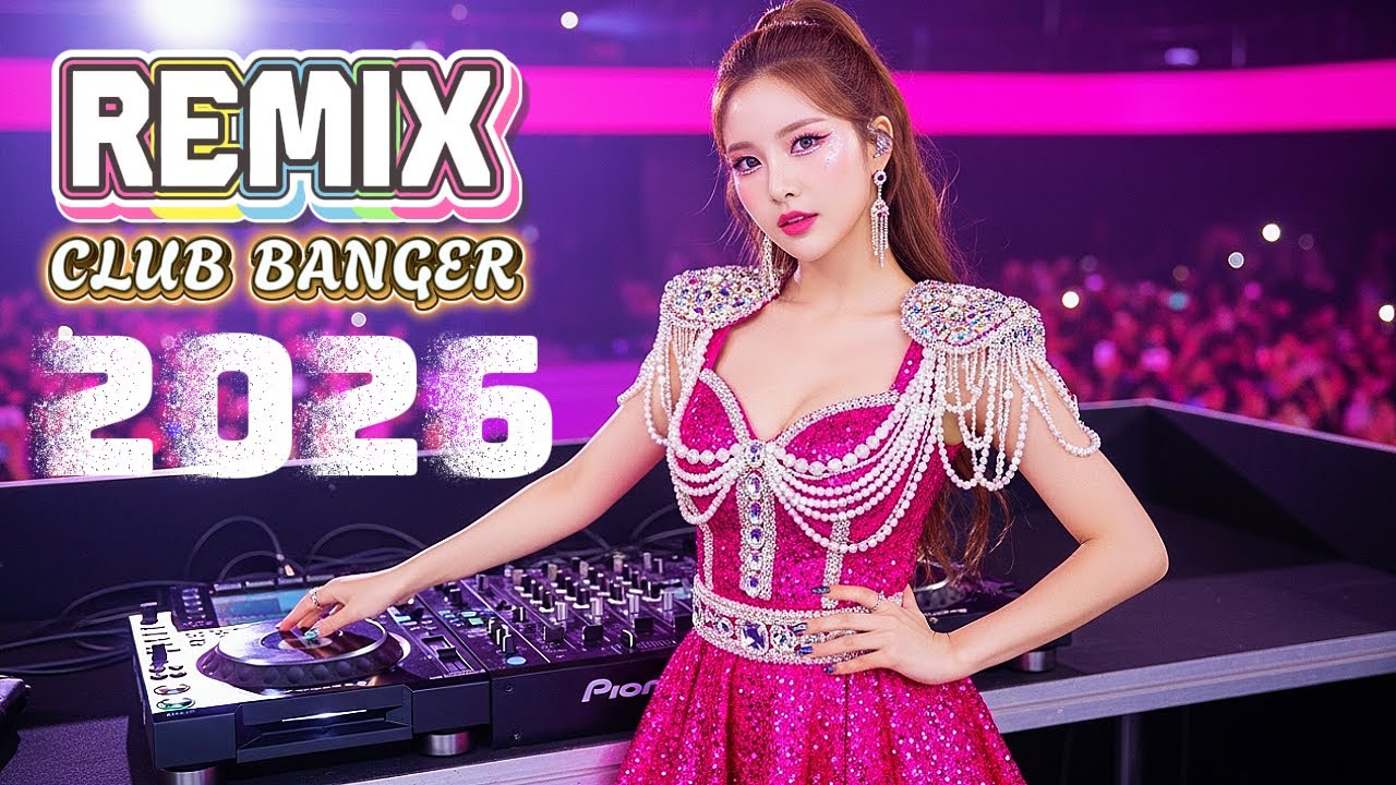 🔥 EDM REMIX Club Banger 2025, Top Music MIX by Korean DJ Beautiful Girl for Party Dance, Bass Boost🔥