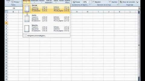 EXCEL 2007 (margenes)
