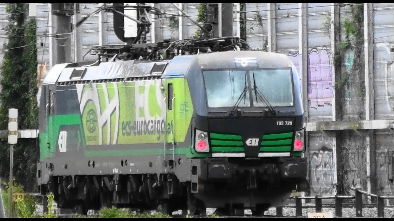 193 729, Siemens Vectron, ECS Eurocargo.at, als losse loc langs Barendrecht, 26 mei 2021,  