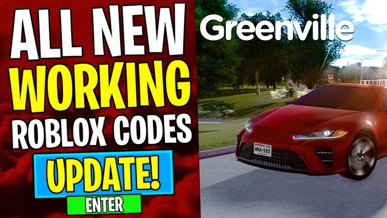 NEW Greenville Codes Roblox Greenville Codes September 2024 YouTube 