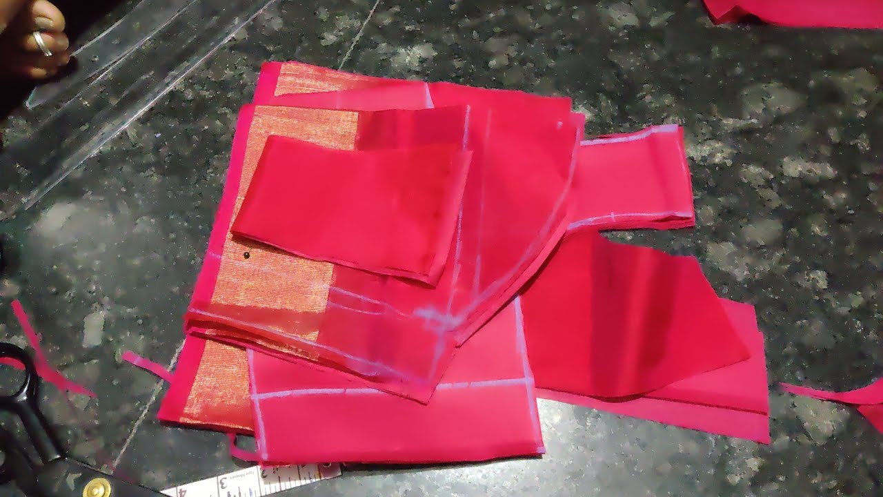 Plain blouse ಇಟ್ಕೊಂಡು lining blouse ಹೇಗೆ ಪರ್ಫೆಕ್ಟ್ ಆಗಿ cut ಮಾಡೋದು ನೋಡಿ