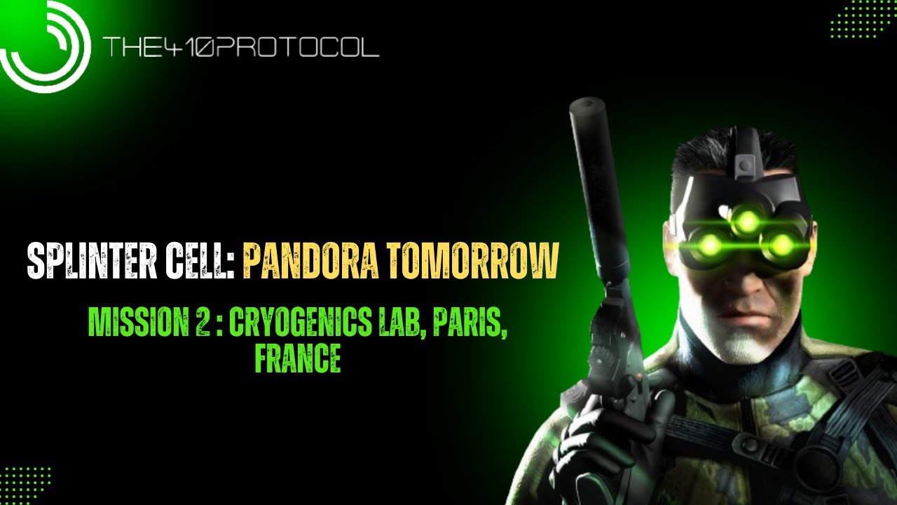 Splinter Cell: Pandora Tomorrow (Mission 2: Cryogenics Lab, Paris ...