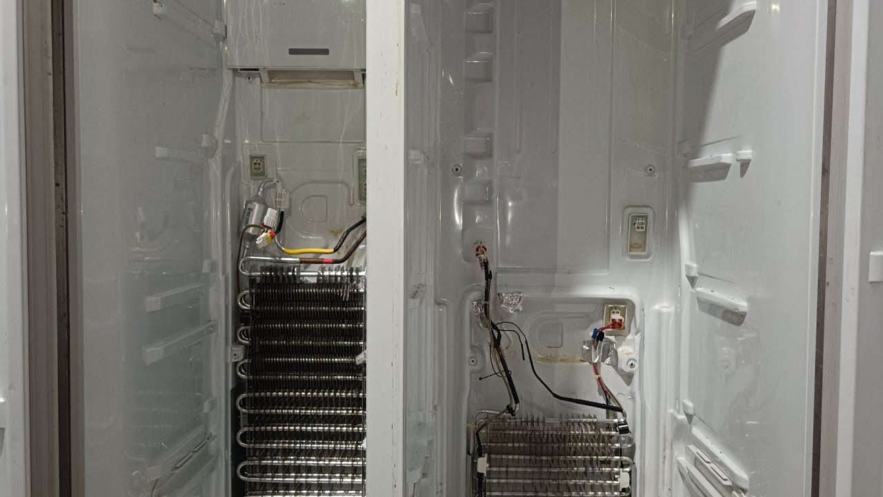 Samsung side by side fridge compressor Kaise change Karen cooling problem