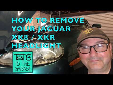 Secrets of the Jaguar xk8 Ep36 &rsquo;HEADLIGHT SPECIAL Pt 1, Removal & what goes wrong.