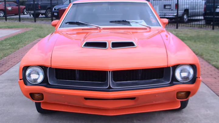 1970 AMC Javelin SST Mark Donohue Edition Orng DaytonaSpeedway032417