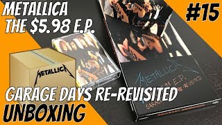 Unboxing #15: Metallica, The $5.98 E.P. Garage Days Re-Revisited, Longbox CD &amp; cassette!